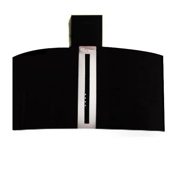 Hotte MONTBLANC cheminée frontal+RC 60 cm -Noir vitrée (BGF) Hotte MONTBLANC cheminée frontal+RC 60 cm -Noir vitrée (BGF)